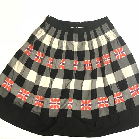 Anthropologie | Floreat Plaid Skirt size 6 - Picture 2 of 6